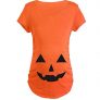 ShiyiUP Pregnancy Halloween Shirt, Cute Pumpkin