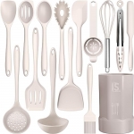 AOTHOD Silicone Cooking Utensils Set