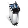 simplehuman 40L Stainless Steel Dual Compartment Step Trash Can