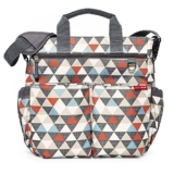 Skip Hop Duo Signature Diaper Bag, Triangles