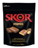 SKOR Chocolate Candy Bar Minis, 191g