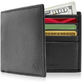 Access Denied RFID Slim Leather Bifold Wallets For Men