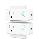 Teckin Smart Plug Mini WiFi Outlet with USB Port