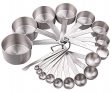 Smithcraft Stainless Steel Measuring Cups and Spoons Set