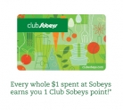 Club Sobeys Points Program
