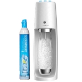 SodaStream Fizzi One Touch Sparkling Water Maker, White