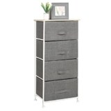 Soges Fabric 4-Drawer Storage Organizer Unit