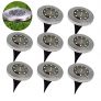 8 LED Waterproof Solar Ground Lights