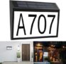 Solar House Number Light Waterproof, Wall Mount, Customized