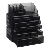 SONGMICS Large Acrylic Makeup Organizer