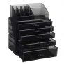 SONGMICS Large Acrylic Makeup Organizer