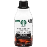 Starbucks Cold Brew Coffee Concentrate, Signature Black, 946ml