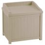 Suncast Winter Storage Box for Ice Melt/Sand/Salt Snow De-Icers