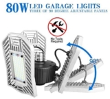 Tanbaby Garage Light 80W LED, 8000lm
