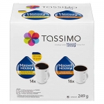 Tassimo Maxwell House Coffee Single Serve T-Discs Variety Pack, 30 T-Discs