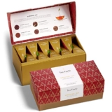 Tea Forte Warming Joy Presentation Box Featuring Seasonal & Festive Tea Blends
