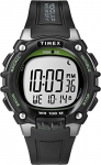 Timex Men’s Ironman 100-Lap Full Size Silver Dial Wrist Watch