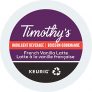 Timothy’s French Vanilla Latte Single Serve K-Cup, 24 Count