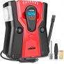 Oasser Portable Tire Inflator with 120W Detachable Digital Pressure Gauge