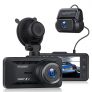 TOGUARD 1080P Dual Dash Cam Front and Rear