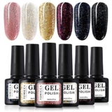 TOMICCA Gel Nail Polish Set of 6 Colors