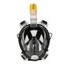 TOMSHOO Adult Easy Swimming Diving Snorkel Mask 180° Panoramic Full Face Design