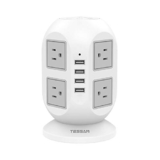 Tower Power Bar with Surge Protector