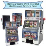 Trademark Poker Play The Game Lucky Slot Machine Bank
