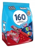 Twizzlers and Jolly Rancher Misfit Gummies 160ct Gummy Candy, 1.9 Kg