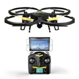 U818A Wifi FPV Drone with Altitude Hold and HD Camera – Black – Bonus VR Headset