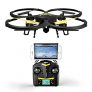 U818A Wifi FPV Drone with Altitude Hold and HD Camera – Black – Bonus VR Headset
