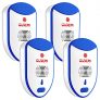 Ultrasonic, Plug-in Pest Repellent, 4-Pack