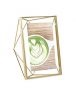 UMBRA Photo Frame, 4×6, Matte Brass