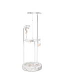 Umbra Tesora Jewelry Organizer Jewelry Stand, Terrazzo