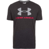 Under Armour Men’s Sportstyle Logo T-Shirt,Black/Steel, X-Large