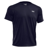 Under Armour Men’s Tech Short Sleeve T-Shirt, Midnight Navy/White, X-Large