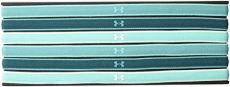 Under Armour Women’s Mini Headbands – 6 Pack, Tropical Tide (425)/White, One Size