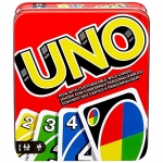 UNO Family Card Game, in a Sturdy Storage Tin