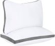 Utopia Bedding Gusseted Pillow (2-Pack) – Queen