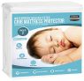 Utopia Bedding Waterproof Hypoallergenic Quilted Crib Mattress Protector (2 Pack) (White)