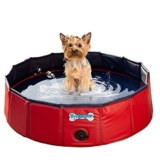 V-HANVER Foldable Dog Pool Hard Plastic, Small