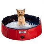 V-HANVER Foldable Dog Pool Hard Plastic, Small