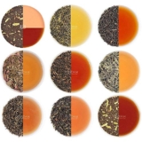 VAHDAM Assorted Loose Leaf Tea Sampler – 10 Teas, 50 Servings