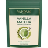 VAHDAM Vanilla + Matcha Green Tea Powder, 1.76oz (25 Cups)