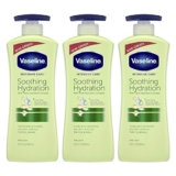Vaseline Intensive Care Lotion, Aloe Soothe 600ml, 3 Count