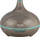 Viva Naturals Ultrasonic Aromatherapy Essential Oil Diffuser 300ml (Ash Zen Model)