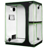 VIVOSUN 2-in-1 60”x48”x80” Mylar Reflective Grow Tent
