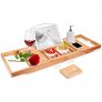 VPCOK Bamboo Bathtub Tray