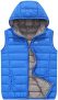 Wantdo Boy’s Packable Hooded Puffer Down Vests Sleeveless Lightweight Jackets