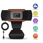 Webcam 1080P Full HD Computer Camera with Microphone